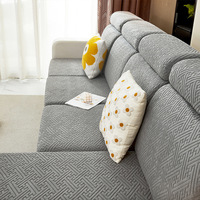 Nouveau Housse de Canapé Universelle Anti-Usure 2023, Housse de Coussin Extensible de Remplacement pour Canapé, Antidérapante en Forme de L