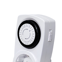 Interruptor de Tiempo Programable Mecánico de 24H y 3680W