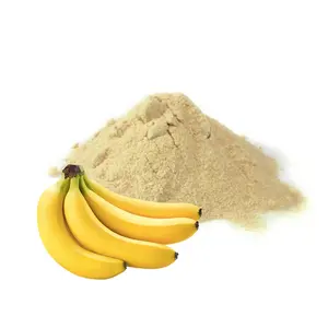果体香蕉皮粉食品价格有机冻干100% 水溶性果汁粉绿色香蕉粉