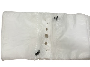 Bolsas de Plástico de Seguridad Personalizadas con Cierre Deslizante LDPE para Supermercado, Bolsas Tipo Saddle Pack para Pizza - Product Image 3