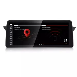 12.3 Inch 8 Core Carplay Auto Draadloze Upgrade Na Markt Radio Android Monitor Auto Audio Voor Bmw X1 E84 2009 -2015