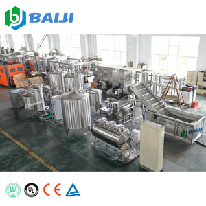 Hoàn toàn tự động chanh xoài niềm đam mê nước ép trái cây làm và đóng chai máy dây chuyền sản xuất - Product Image 2