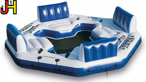 Khổng Lồ Inflatable 6 Người Nơi Hồ Bơi Sông Nổi Đảo Bè - Product Image 3
