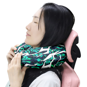 <span class=keywords><strong>Coussin</strong></span> de cou à <span class=keywords><strong>microbilles</strong></span> personnalisé OEM, à texture douce, pour les merchandisseurs de marques professionnelles - Product Image 4