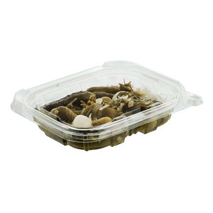 Calidad superior 100% Reciclable Apilable Desechable 6 OZ Contenedores de alimentos de plástico antivaho para aperitivos o ensaladas - Product Image 4