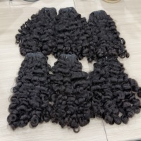 Extensions de Cheveux Humains Bruts 100% Naturels Non Traités, Bundles de Cheveux Remy, Boucles Birmanes et Indiennes, Cuticules Entièrement Alignées, Prix de Gros