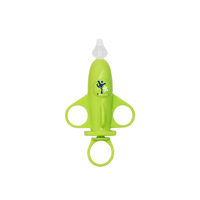 Dispositif de lavage nasal pour enfants en forme d'avion de dessin animé, nettoyeur nasal portable multicolore pour enfants pour la maison et les voyages