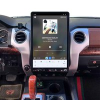 Reproductor de DVD para Auto Gerllish de 16.8 Pulgadas, Radio Android con Pantalla Táctil, Navegación GPS, Carplay para Toyota Tundra 2014-2020