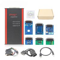 Programador IProg+ Herramienta de Diagnóstico OBD2, Reinicio de ECU, Tacómetro, IMMO, Airbag, Corrección de Kilometraje, Programación de Llaves con Adaptadores Completos