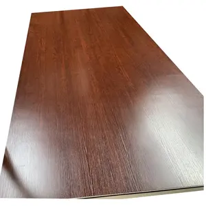 Matte màu trắng Pet phim nhiều lớp ván MDF cho kitchan tủ