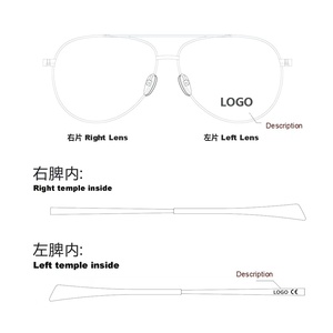 Ultraligero titanio puro rectángulo marco estrecho Retro 51 cuerpo completo suave diamante cara hombres gafas de negocios 98674 sólido - Product Image 4