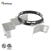 10 pouces Design moderne LED Architectural Commercial Retrofit Downlight Nouveau cadre de Construction avec supports décoratifs d'hôtel