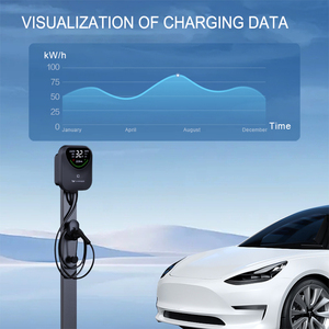 Stations de recharge murales rapides Ev <span class=keywords><strong>7kw</strong></span> 11kw 22kw Smart Ev Charger <span class=keywords><strong>32a</strong></span> Type 2 <span class=keywords><strong>Wallbox</strong></span> for Home Electric Vehicle Ev Charger - Product Image 3