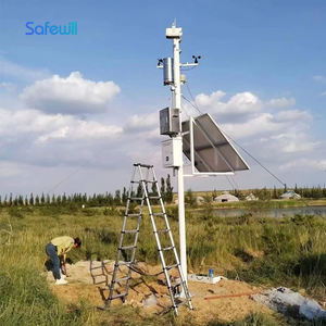 <span class=keywords><strong>Station</strong></span> météo microclimatique sans fil Moniteur de particules de poussière <span class=keywords><strong>Station</strong></span> Aqms Plate-forme cloud ES80A-A6 données de surveillance en temps réel - Product Image 3