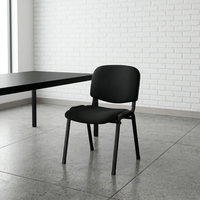 Chaise simple moderne et économique pour salle de réunion, chaise de conférence empilable pour l'approvisionnement