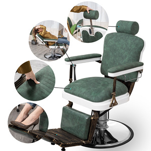 Chaise de barbier hydraulique HZ8753, réglable en hauteur, chaise de salon professionnelle, usage commercial - Product Image 4