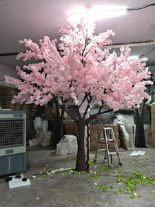 BL-FTL11 Árboles Gigantes de Sakura de Seda Rosa, Árbol Colgante de Flores de Cerezo, Árbol de Flores Lloronas para Adorno de Pasillos, Hoteles y Bodas - Product Image 5