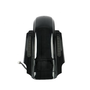 Guardabarros trasero para motocicleta <span class=keywords><strong>Harley</strong></span> <span class=keywords><strong>Davidson</strong></span>, accesorio de doble corte con luz CVO, para 2009-2019 - Product Image 2