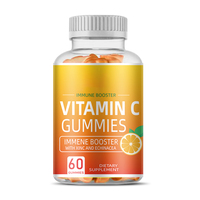 Aeglewell Vitamine C Fudge VC Menergy Gummies Complément Quotidien de Vitamine C pour Adultes et Enfants 60 Pièces