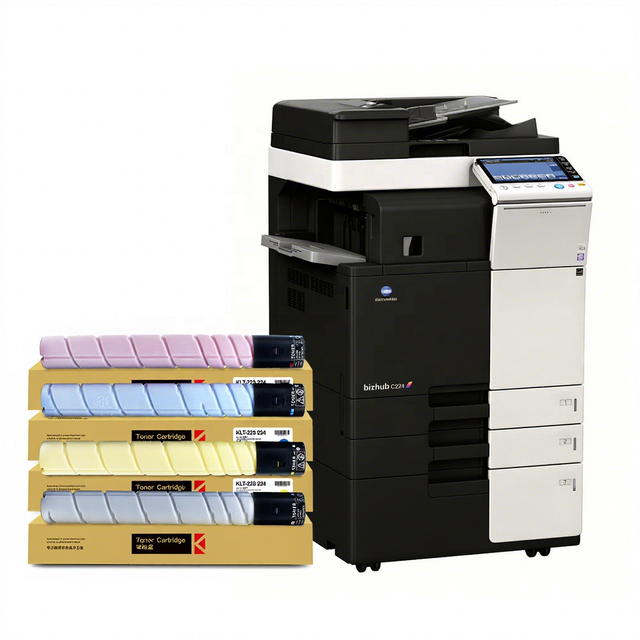 Widely Selling Konica Minolta Bizhub C224 C224e Color Laser Multifunction Printer  Second Hand A3 Laser Copier Machine
