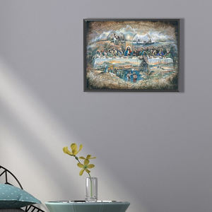 New Diamond <strong>Painting</strong> Christian <strong>Painting</strong> the Last Supper <strong>Velvet</strong> Canvas Diamond <strong>Painting</strong> 5d DIY Artwork for Unique Gifts - Product Image 2