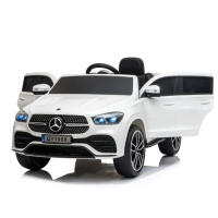 Coche eléctrico Mercedes Benz GLE450 para niños, vehículo de juguete con licencia, batería eléctrica