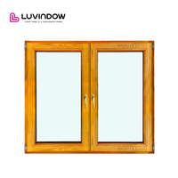 Popular gran oferta Montreal antiguo a prueba de viento aislamiento acústico rejilla francesa abatible aluminio y ventanas de madera