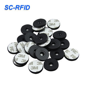 Etiqueta antimetal a prueba de agua 13,56 MHZ RFID NFC 25/30 MM Etiqueta de ficha de patrulla RFID con tornillo <span class=keywords><strong>Holf</strong></span> Hf - Product Image 6