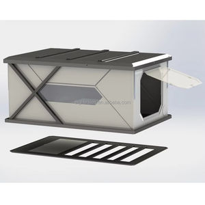 خيمة على السطح 3-4 أشخاص من الألومنيوم للتخييم في الهواء الطلق ، خيمة على السطح بقشرة صلبة ، خيمة على سطح السيارة أعلى المبيعات - Product Image 1