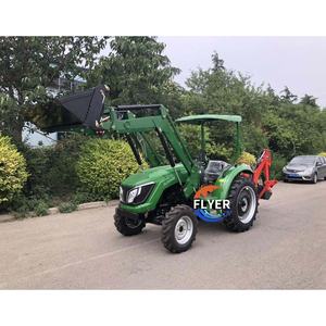 جرارات زراعية صغيرة رباعية الدفع بقوة 40 حصان، آلات زراعية، جرار زراعي رخيص مع حمالة أمامية للبيع - Product Image 4