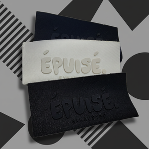 Etichette per Colletti Abbigliamento con Logo 3D in Silicone Intessuto Etichette da <span class=keywords><strong>Collo</strong></span> per Indumenti in Tessuto Taffetà di Poliestere 3D Intessuto Tecnica a Trasferimento - Product Image 2