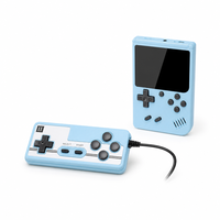 Console de jeu portable rétro MKL 8 bits avec 500 jeux intégrés, écran couleur 1280x720 non tactile, batterie 1020 mAh