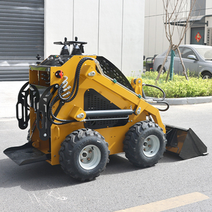 Spot Supply 300KG Wheel Stand On Drive Telescopic <strong>Front</strong> <strong>End</strong> Mini Skid Steer <strong>Loader</strong> With Attachments - Product Image 4