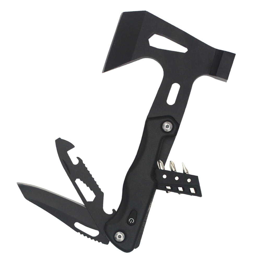 16-in-1 axe and multi tool high quality outdoor survival tools multitool hammer axt