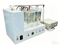 KOJADA Machine d'électrodéposition à contrôle numérique en acrylique transparent pour usage éducatif en laboratoire, redresseur à impulsions 220V/110V en cuivre