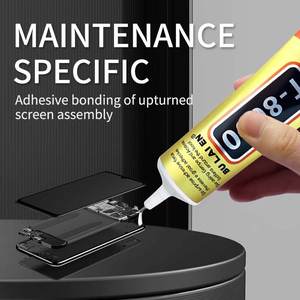 No te preocupes por que el marco del teléfono se doble. El pegamento E8000 tiene una fuerte adhesión, es duradero y firme, es resistente al agua y al polvo. - Product Image 5