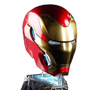 Latest American Steel Spider Captain Children's Plastic Intelligent Helmet Toy Hero Birthday Gift