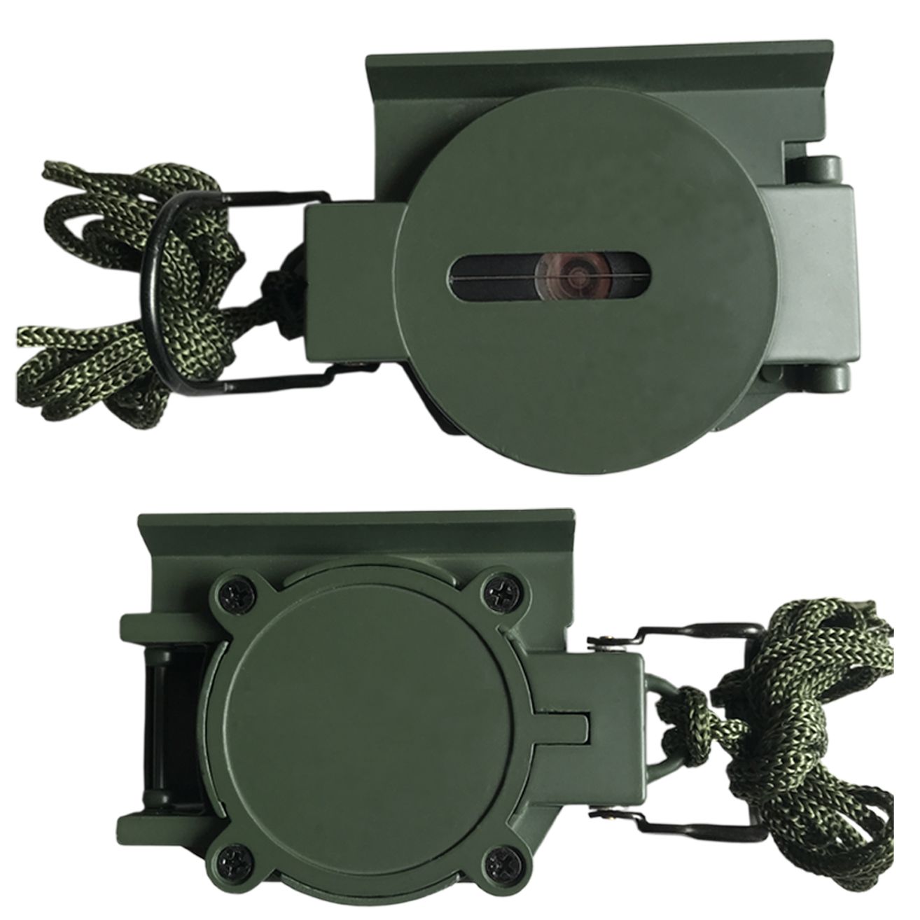 Boussole D'ingénieur Lensatic – Style Militaire – Randonnée Camping