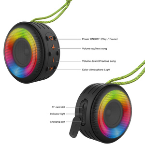 Altavoz Bluetooth para Exteriores JL V5.2, Reproductor de Música Estéreo para Deportes y Fiestas, Altavoz Impermeable - Product Image 6