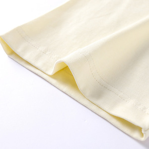 Trendy Color-Blocked Crew Neck Short Sleeve T-Shirt 240gsm Pure Cotton Unisex Leisure Wear Customizable Logo Design - Product Image 3