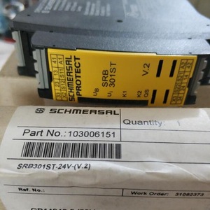 Schmersal Safety <b>Relay</b> SRB301ST 24V DC 10A Electromechanical V.2 - Product Image 1