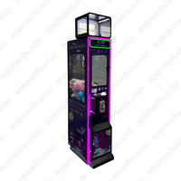 Mini grue à super griffes à pièces personnalisée Machine d'arcade à griffes multiples à double jeu et pince Machine de jeu à offrir Parc de poupées