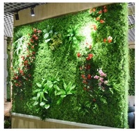 Plantes murales artificielles en forme de lierre vert ignifuge, décor en spirale, haie, herbe grimpante, boules de buis, économiques, Dongguan
