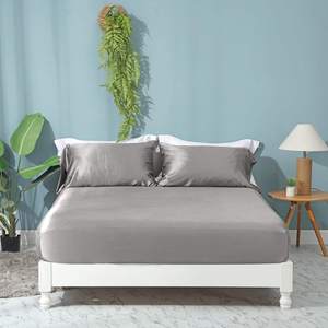 Juego de funda de edredón de seda de morera de 19mm, sábanas de tela fresca de todos los lados para dormitorio, hogar y uso en Hotel, sueño refrescante - Product Image 5