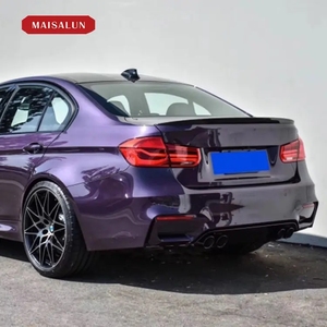 Bumper Bumpers Body Kit per <span class=keywords><strong>BMW</strong></span> <span class=keywords><strong>3</strong></span> <span class=keywords><strong>serie</strong></span> F30 Upgrade a <span class=keywords><strong>M3</strong></span> 1:1 Bodykit largo con paraurti a griglia minigonne laterali parafango - Product Image 4