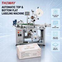 Máquina Etiquetadora Automática para Superficies Planas Superiores e Inferiores, para Cajas de Cartón Cuadradas, Cajas de Plástico, Tarjetas, Aplicación de Etiquetas en Productos