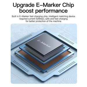 Кабель Mindpure USB3.2 Gen 2 Type-C, 20 Гбит/с, 4K 60 Гц, 1 м, с золотым покрытием, в оплетке, экранированный, быстрая зарядка 5А, для монитора, MacBook, Thunderbolt <span class=keywords><strong>3</strong></span> - Product Image 6