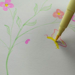 Khyamzzon – marqueur de texte Offre Spéciale, pas de saignement pour le texte, papeterie fluorescente, Logo personnalisé, pointe en feutre <span class=keywords><strong>fin</strong></span>, <span class=keywords><strong>surligneur</strong></span> <span class=keywords><strong>Pastel</strong></span>, stylo marqueur - Product Image 4