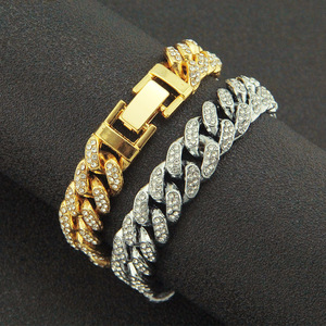 Супер крутой мужской браслет в стиле хип-хоп модные роскошные браслеты змеиная цепочка Ювелирные изделия с пряжкой Laipute B008 - Product Image 1