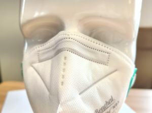 หน้ากากอนามัยแบบใช้แล้วทิ้ง <span class=keywords><strong>N95</strong></span> MS822ส่วนบุคคลแบบ Niosh สำหรับรูปแบบฝุ่นแบน - Product Image 5